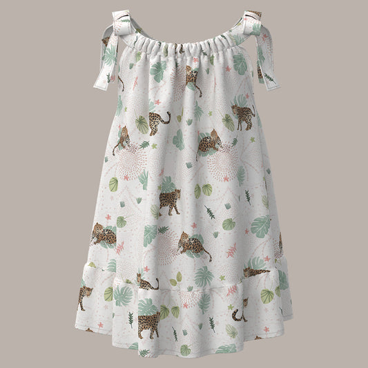 Jaguar Girl Boho Dress