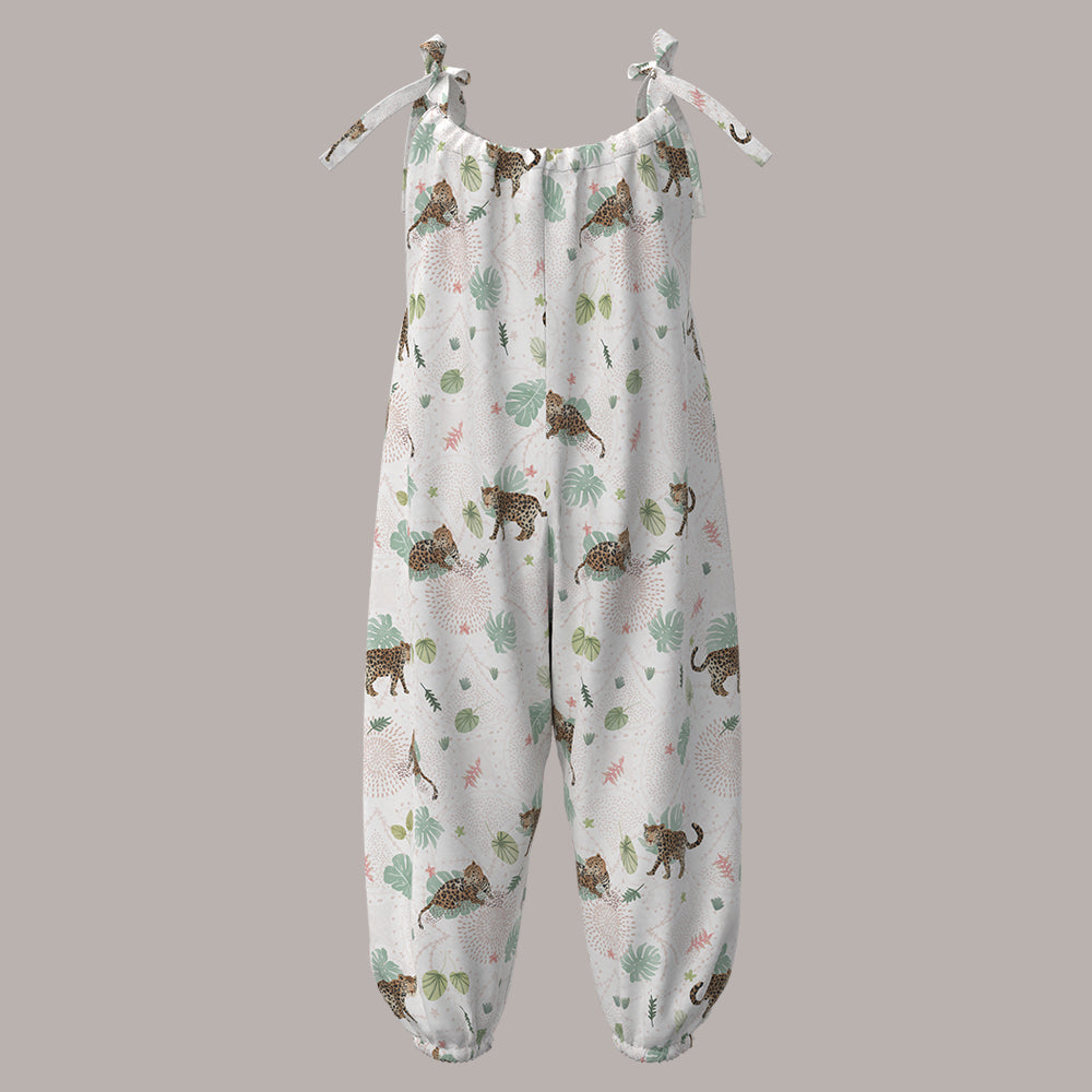 Jaguar PInk Boho Jumpsuit