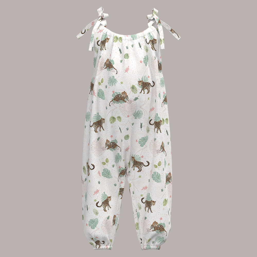 Jaguar PInk Boho Jumpsuit