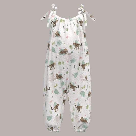 Jaguar PInk Boho Jumpsuit