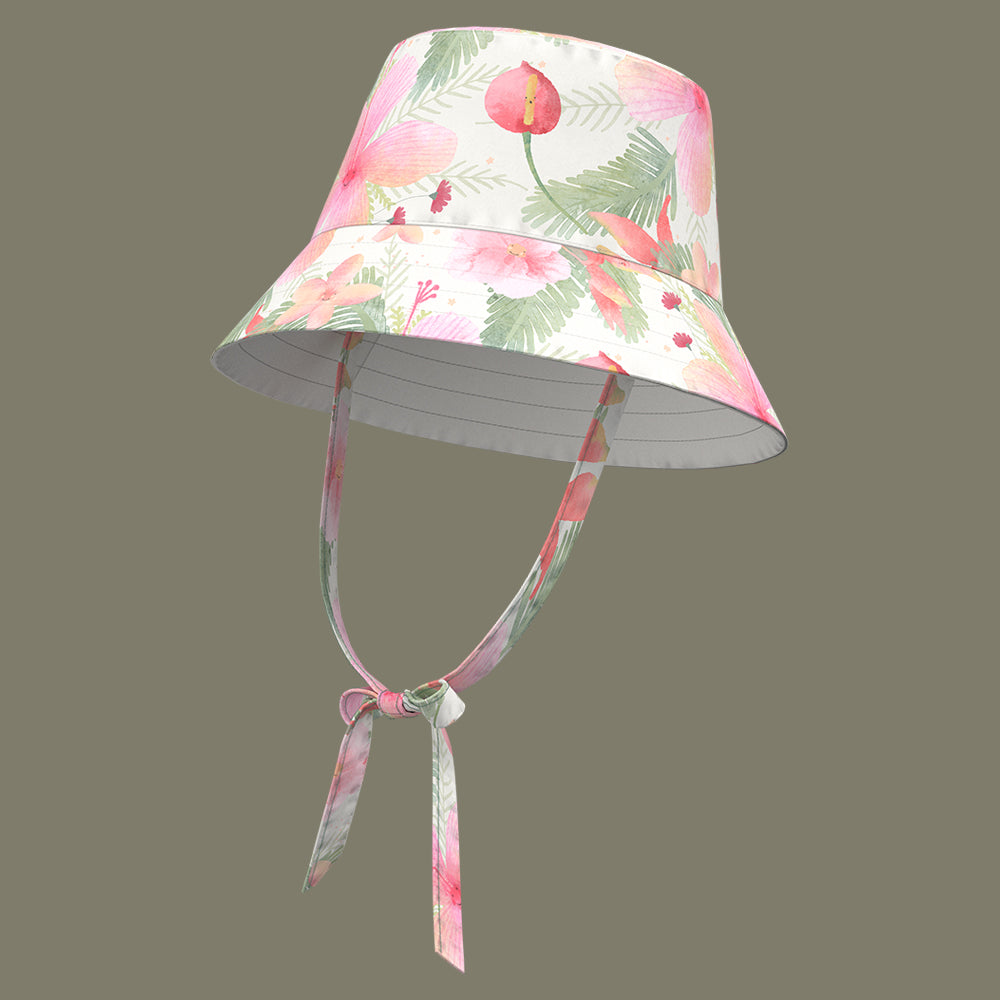 Tropical Flowers Bucket Hat
