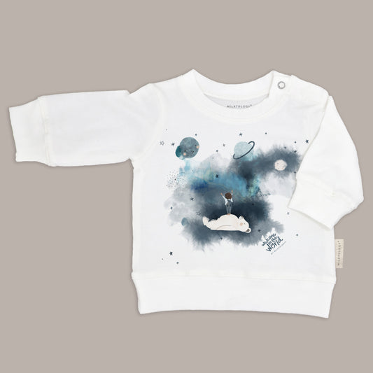 Boy in Space Sweatshirt