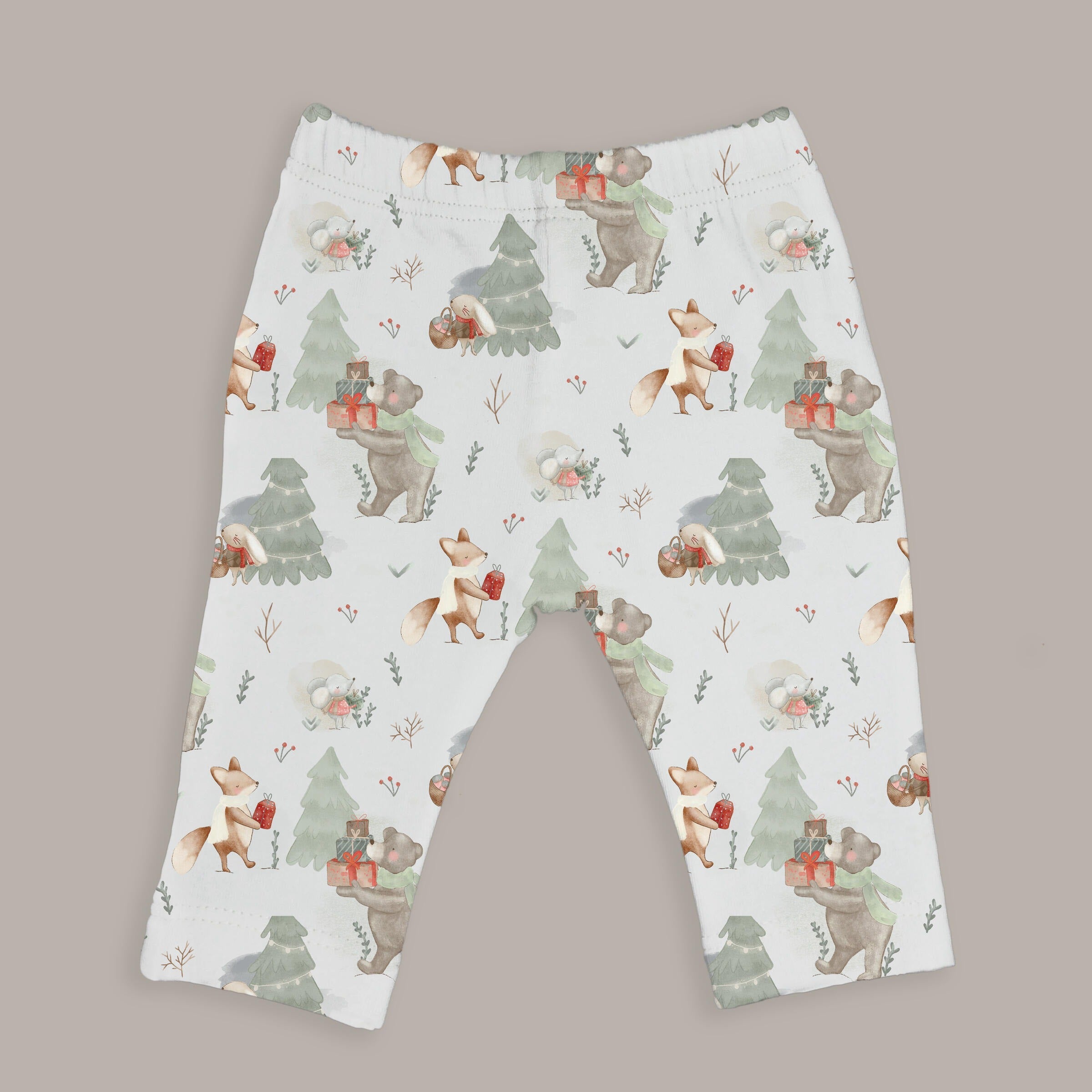 Leggings Baby E Bambino Wrapables Con Asino E Tamburo - Taglia 24-36 Mesi, Morbido Cotone